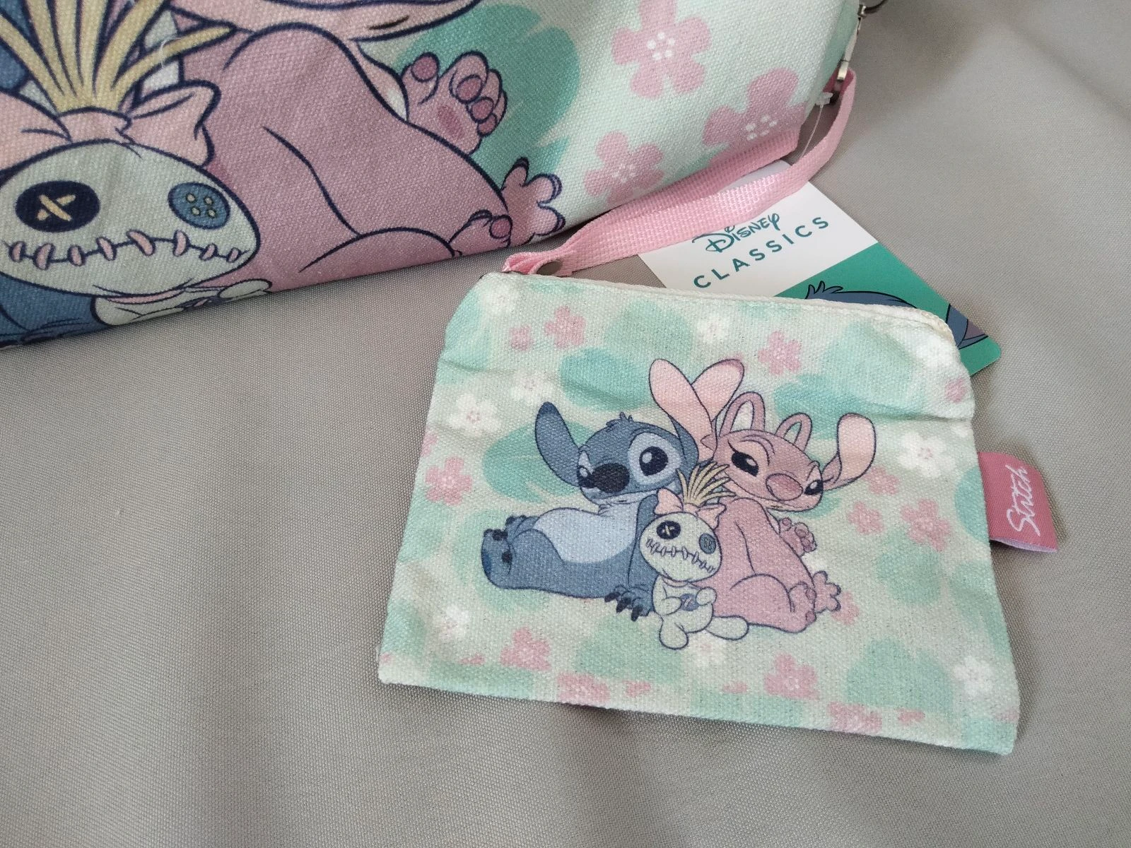 Bolso de playa Stitch, Angel & Souillon | Disney | Nuevo | Crema multicolor – photo 3